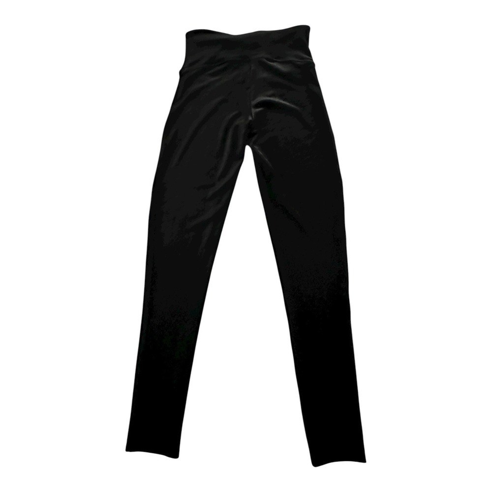 Spanx Legging Ankle Pants‎ Womens Large Black Velour Skinny Pull On 26x28 - Picture 3 of 13